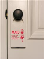 Maid Service stock photo