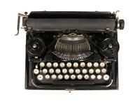 Vintage Typewriter stock photo