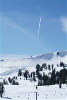 Ski Landscape stock photo