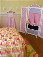 Girls Bedroom stock photo