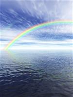 Rainbow stock photo