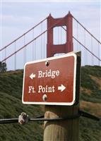 Bridge Sign stock photo