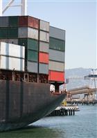 Cargo Ship stock photo