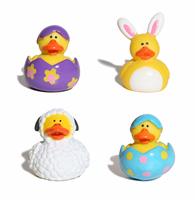 Easter Ducks stock photo