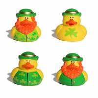 Saint Patricks Ducks stock photo