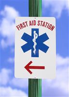First Aid stock photo