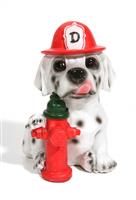 Fire Dog stock photo