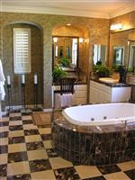 Luxurious Bathroom stock photo