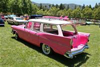 Pink Classic Car stock photo