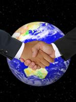 Global Business Deal stock photo