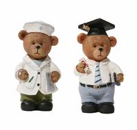 Doctor and Graduation Bears stock photo
