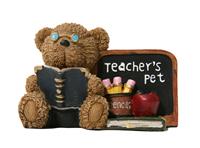 Teacher Bear stock photo