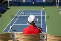 Tennis Match stock photo