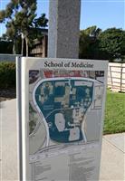 School of Medicine Map stock photo
