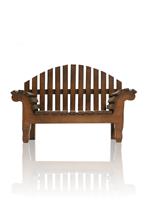 Wooden Bench stock photo
