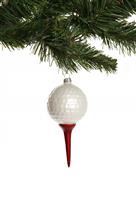 Golf Ball Ornament stock photo