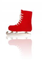 Ice Skates stock photo