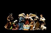 Nativity Scene stock photo