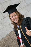 Graduate stock photo
