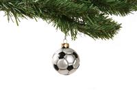 Soccer Ornament stock photo