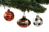 Sports Ornaments stock photo