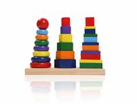Colorful Toy Blocks stock photo