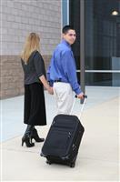 Business Couple Travelling stock photo