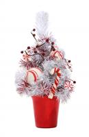 Candy Cane Christmas Tree stock photo