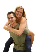 BoyFriend and Girlfriend stock photo