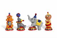 Colorful Circus Toys stock photo