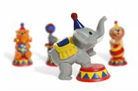 Colorful Circus Toys stock photo