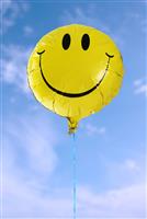 Smiley Balloon stock photo