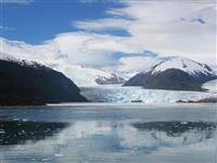 Beautiful Glacier  stock photo