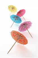 Cocktail Umbrellas stock photo