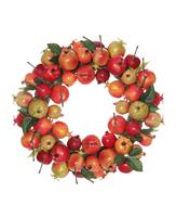 Pomegranate Wreath stock photo