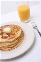 Pancake Breakfast stock photo