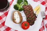 Steak Dinner stock photo
