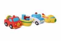 Colorful Toy Transportation stock photo