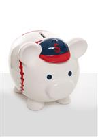 Baseball Bank stock photo