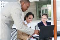 Diverse Business Group stock photo
