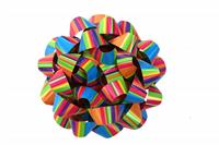 Colorful Bow (Natural Noisy Texture) stock photo