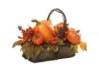 Thanksgiving Basket stock photo