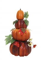 Balanced Pumpkins stock photo