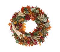 Thanksgiving Wreath stock photo