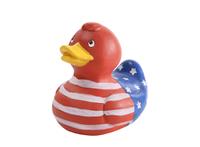Patriotic Duck stock photo