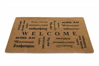 Welcome Mat stock photo