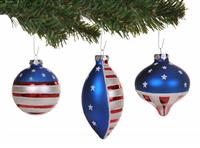 United States Ornaments stock photo