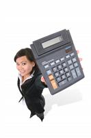 Business Calculator stock photo