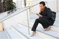 Black Business Woman stock photo