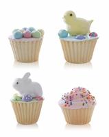 Easter Cupcakes stock photo